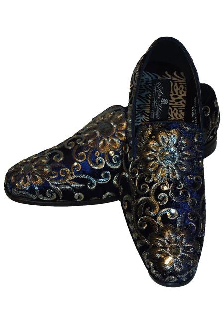 gold and black dress shoes mens