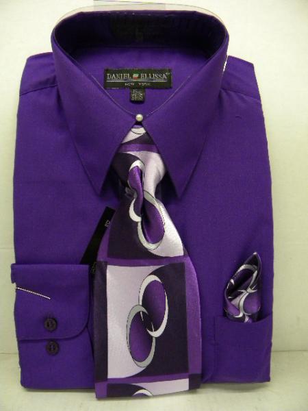 mens shirt and tie sets