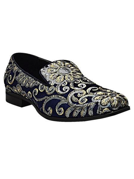 embroidered shoes mens