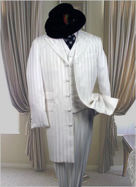 white zoot suit