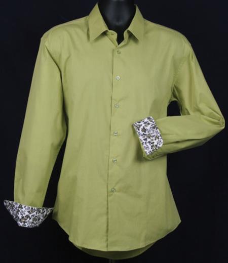 lime colored shirt