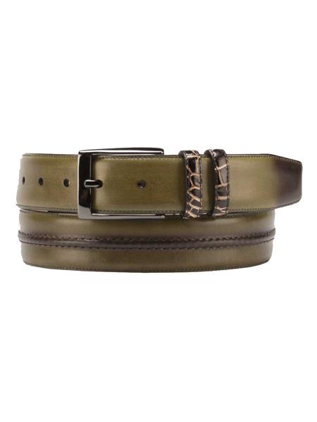 Mezlan Belts Brand Men's Genuine World Best Alligator ~ Gato