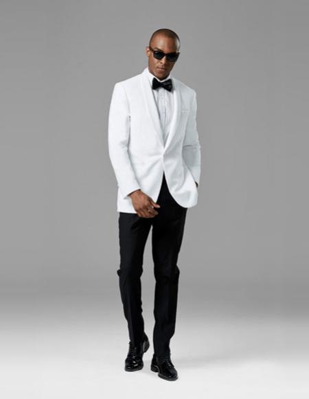 Men's white best Suit buy one get one suits free Suit