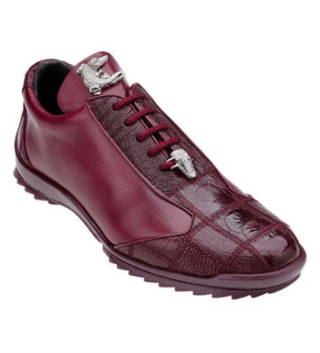 wine colored tennis shoes