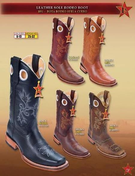 rodeo style boots