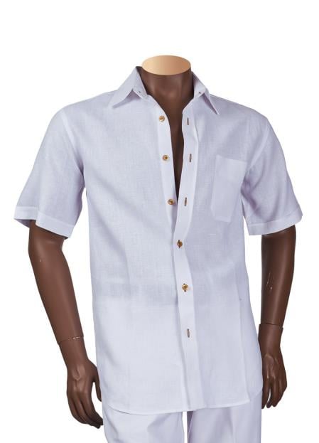 mens short sleeve white shirts uk