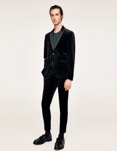 Alberto Nardoni Brand Men's black Cheap Priced Designer Fashion Dress Casual Men's blazer Jacket For Men On Sale velvet suit blazer 