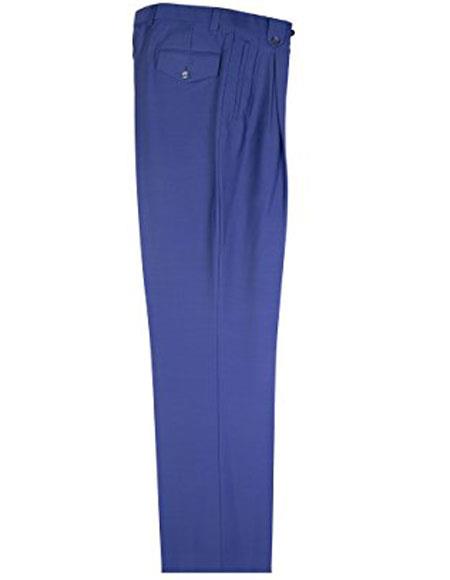 dark blue wide leg pants