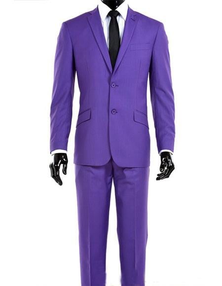 Light Purple Suit - Mens Suit - Mens Church Suit - 2 Buttons $149