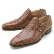 Ostrich Shoes for Men, Exotic Shoes 