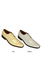 Mens Steve Harvey Collection Dress shoes Online white and gold