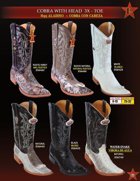 Cobra Head Boots - Show The World The Attitude You Hold