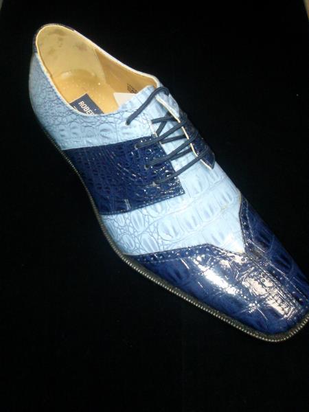 sky blue dress shoes