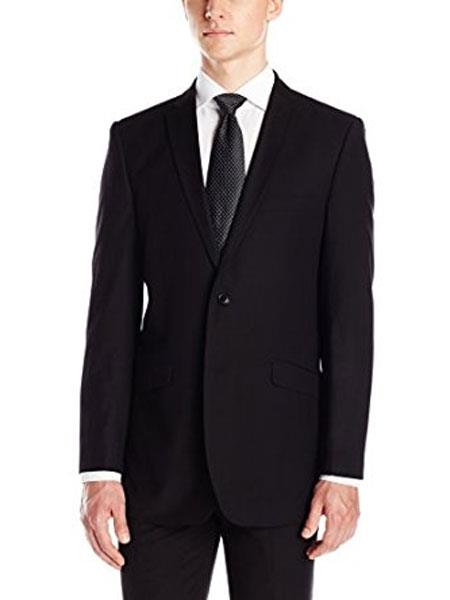 SKU#FN9902 Mens Purple Two Button Suit