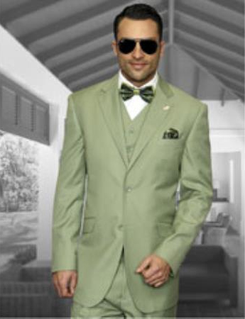 green colour coat pant image