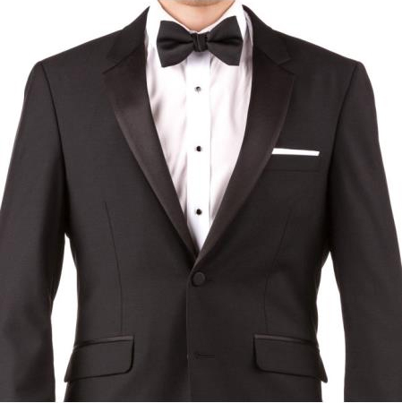 Men's 100% Super 140s Merino Two Button Suit