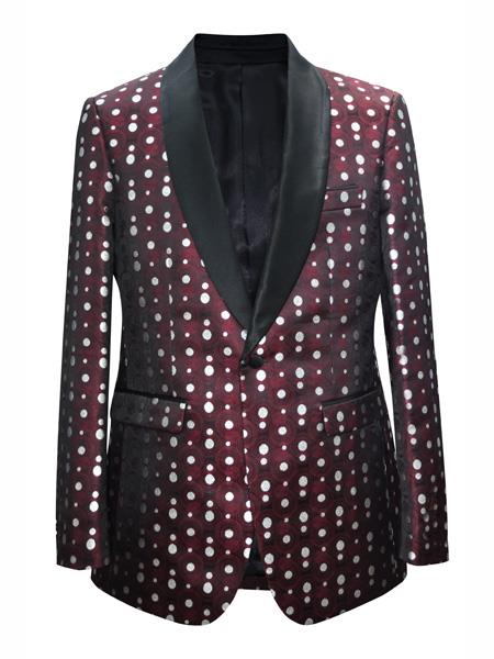 Alberto Nardoni Brand Men's polka dot pattern~ Fashion Prom