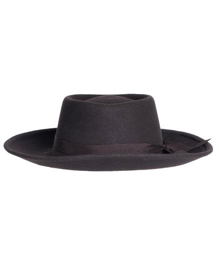 Victorian Men's Hats- Top Hats, Bowlers, Western Hats