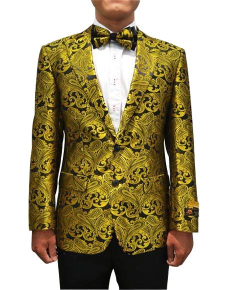 Cheap Men's Printed Unique Patterned Print Floral Tuxedo Flower Jacket Prom custom ce