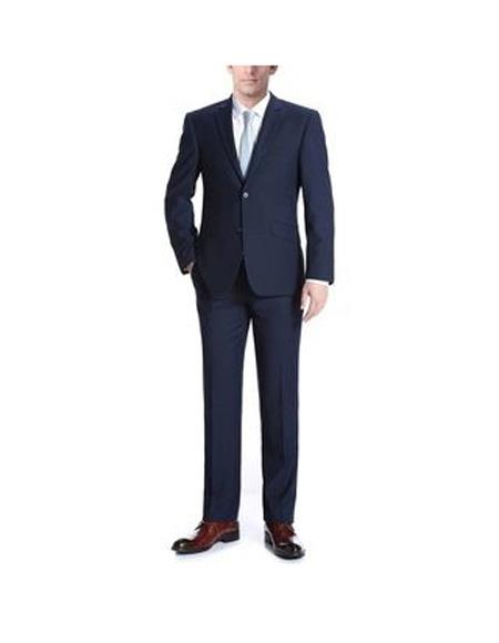 Renoir Suits - Renoir Fashion Verno Albani Men's Dark Navy Classic fit 2-Piece Suit