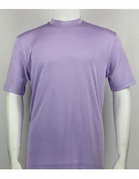 mens mock neck short sleeve