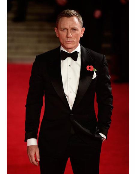 James Bond Tuxedo Black