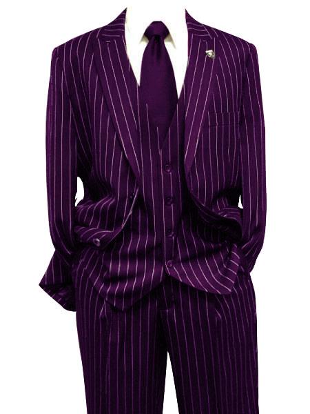 pinstripe suit pants mens