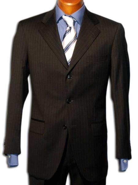 Mix and Match Suits Men's suit Separates Wool Fabric Black 2 Or Three ~ 3 Buttons Style By Alberto Nardoni Brand