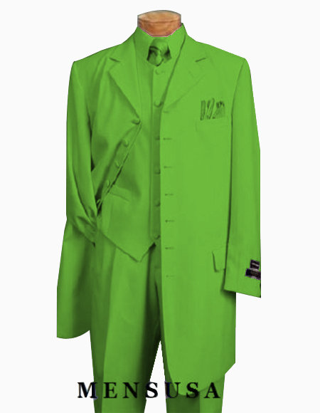 lime green zoot suit