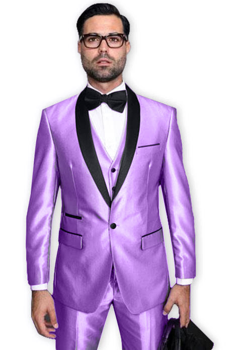 lavender tuxedos