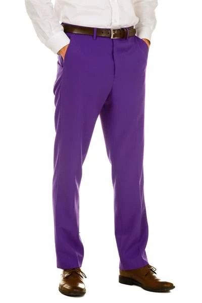 purple trouses | mens purple trousers | House of Cavani