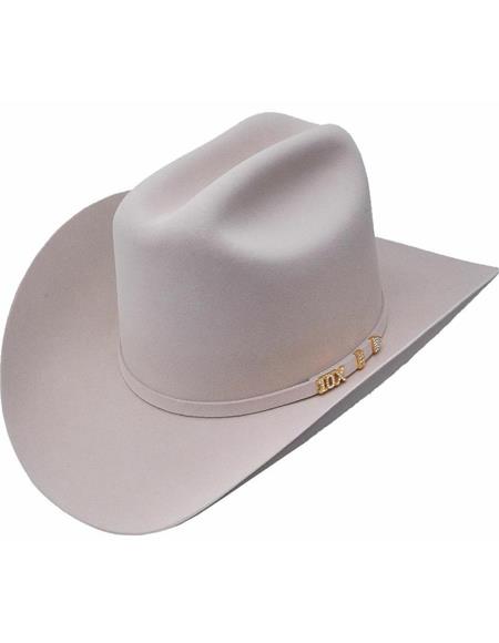 Serratelli 10X Cali Style Buck Skin 4'' Brim Western Cowboy