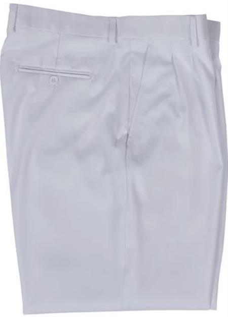 Double Pleated Pants 02-White