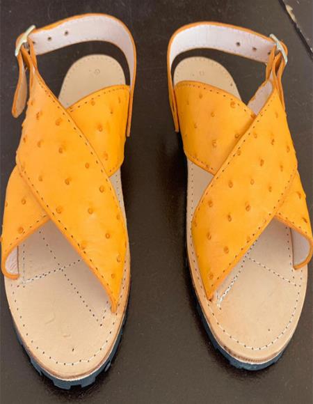 Ostrich Sandals - Huarache Avestruz