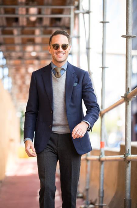 Suit with Sweater - Package Deal
