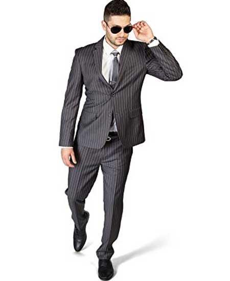 34s Suit - 34 Short Black Suit - Size 34 Suit - 34s Slim Fit Suit