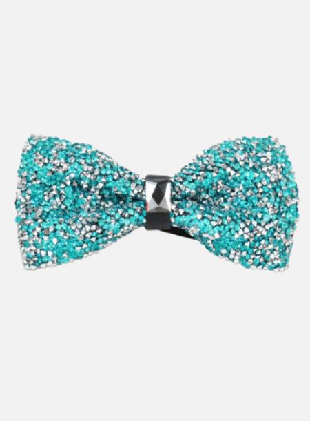 Rhinestone Bow Tie