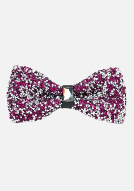 Rhinestone Bow Tie