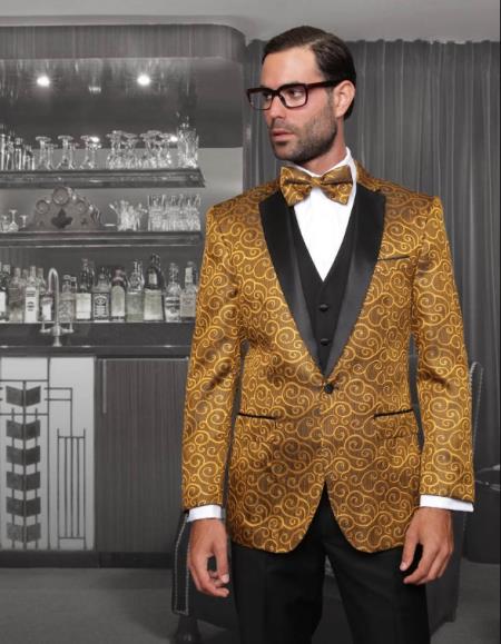 Statement Suits Gold