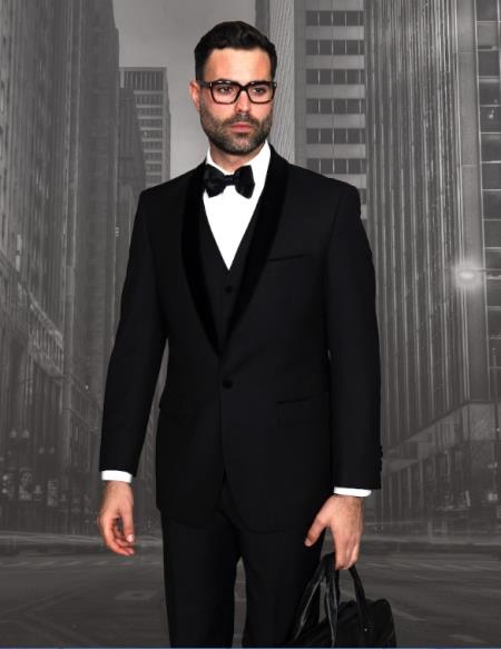 Statement Suits Black