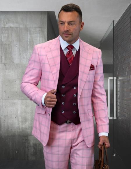 Statement Suits Pink