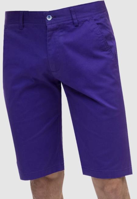 Mens Purple Shorts