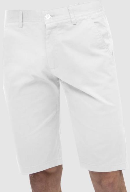 Mens White Shorts