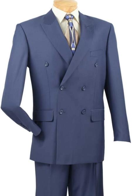 Big and Tall Suits - Blue Suit For Big Men - Large Men Sizes