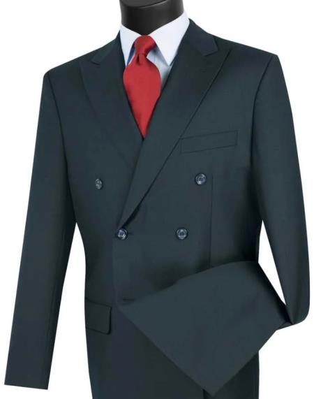 Big and Tall Suits - Navy Suit For Big Men - Large Men Sizes