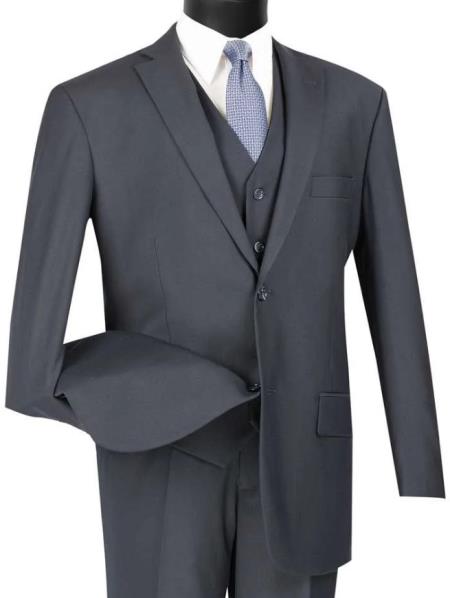 Big and Tall Suits - Navy Suit For Big Men - Large Men Sizes