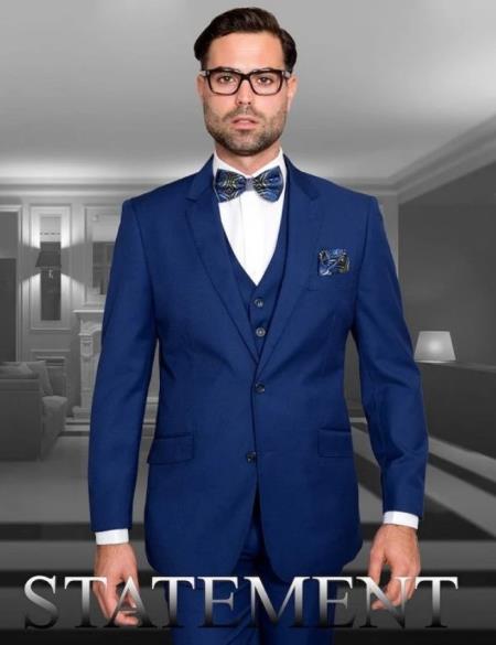 Big and Tall Suits - Sapphire Suit For Big Men - Large Men Sizes