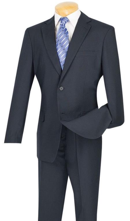 Big and Tall Suits - Navy Suit For Big Men - Large Men Sizes