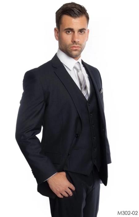 Big and Tall Suits - Navy Suit For Big Men - Large Men Sizes