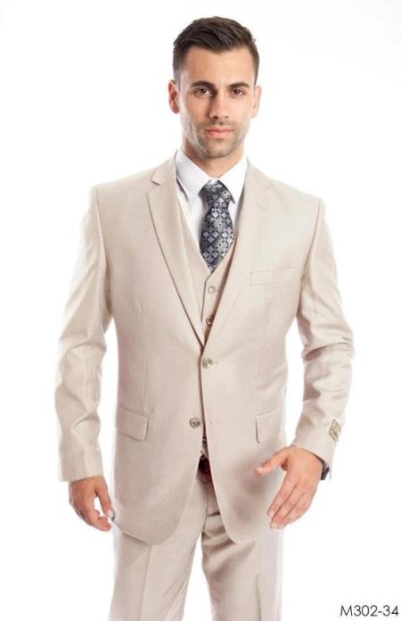 Big and Tall Suits - Tan Suit For Big Men - Large Men Sizes